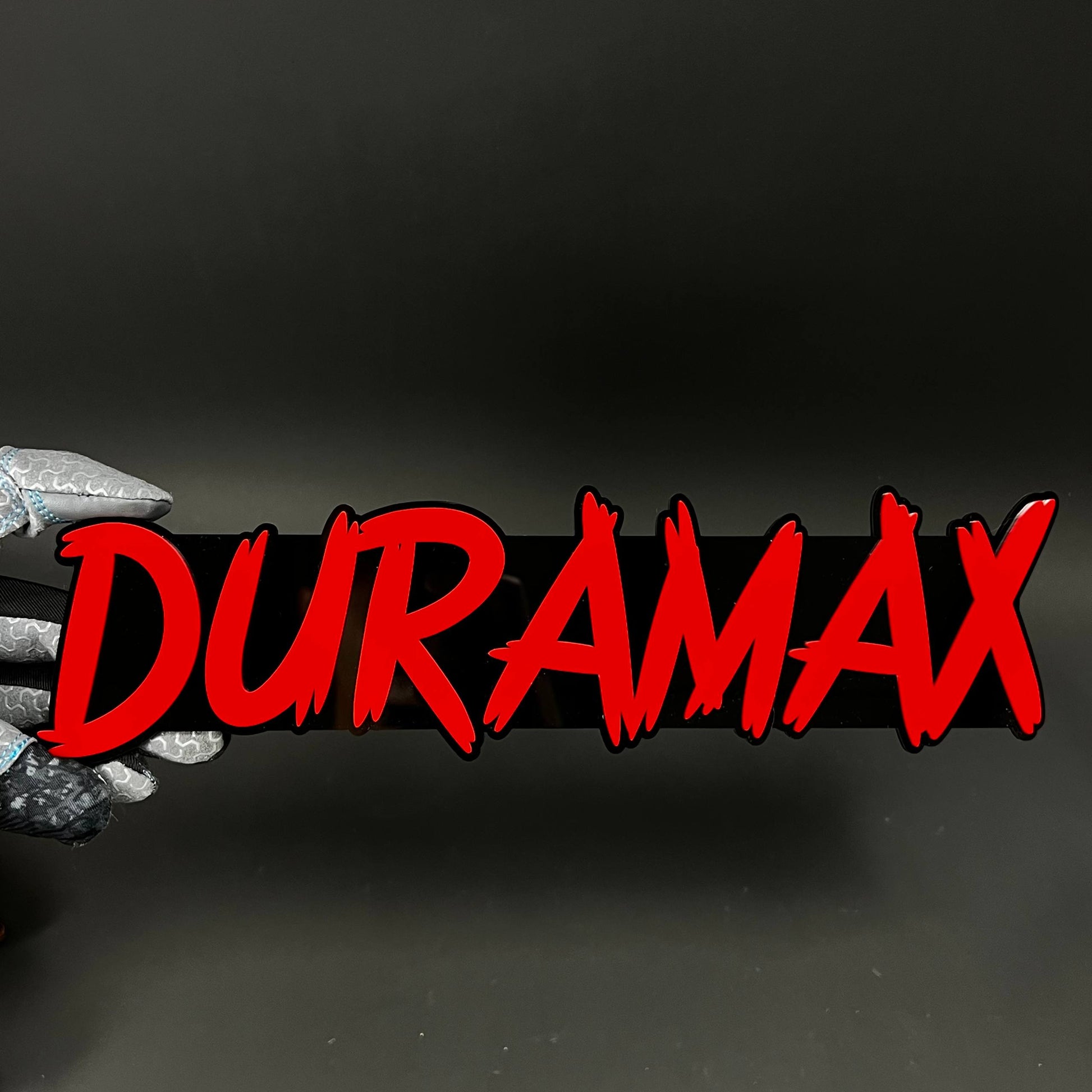 1PC DURAMAX 3D Acrylic Badge - Car Truck Emblem Fender Tailgate Trunk Sticker