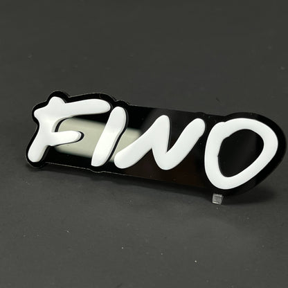 1PC FINO 3D Acrylic Badge - Car Truck Emblem Fender Tailgate Trunk Sticker