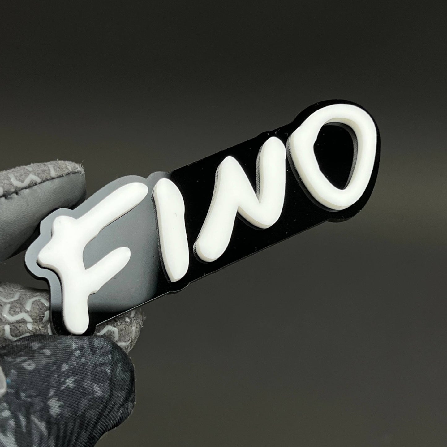 1PC FINO 3D Acrylic Badge - Car Truck Emblem Fender Tailgate Trunk Sticker