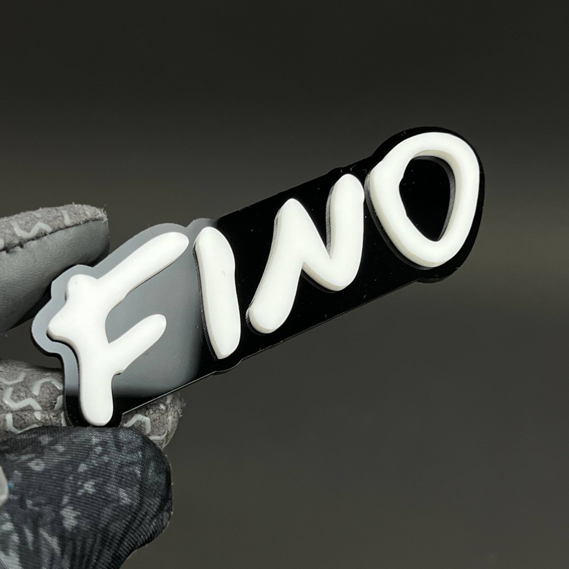 1PC FINO 3D Acrylic Badge - Car Truck Emblem Fender Tailgate Trunk Sticker