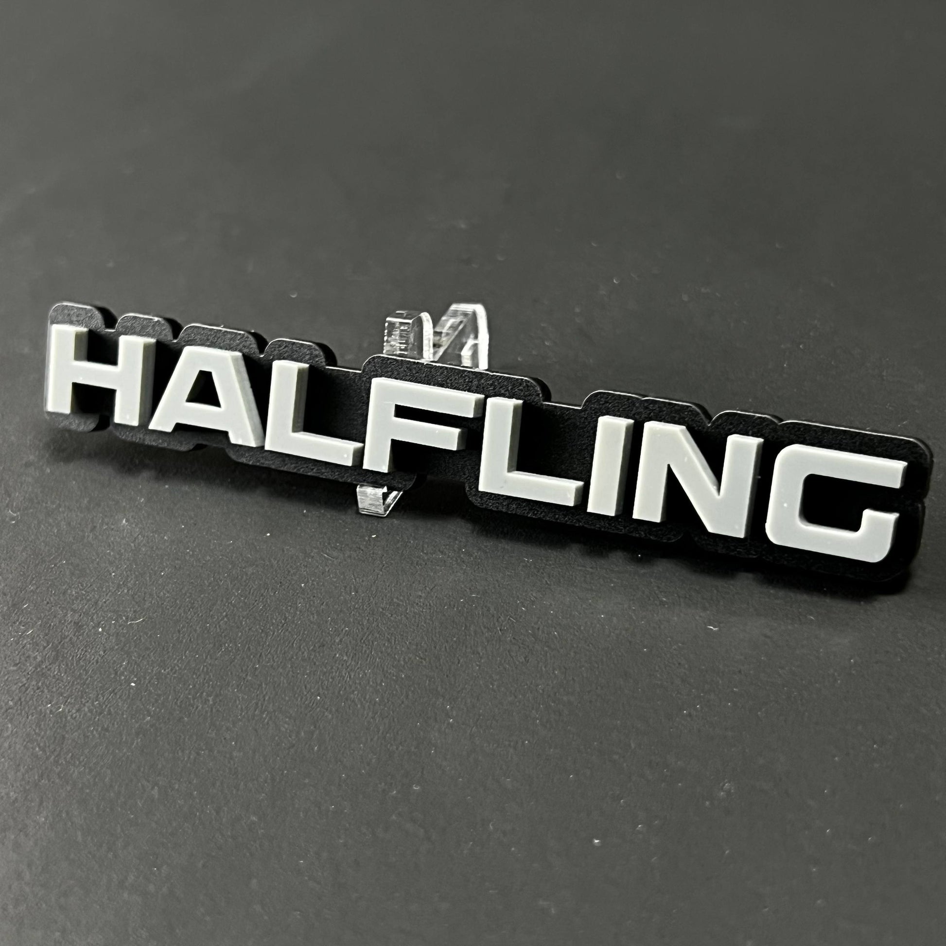 1PC HALFLING 3D Acrylic Badge - Car Truck Emblem Fender Tailgate Trunk Sticker