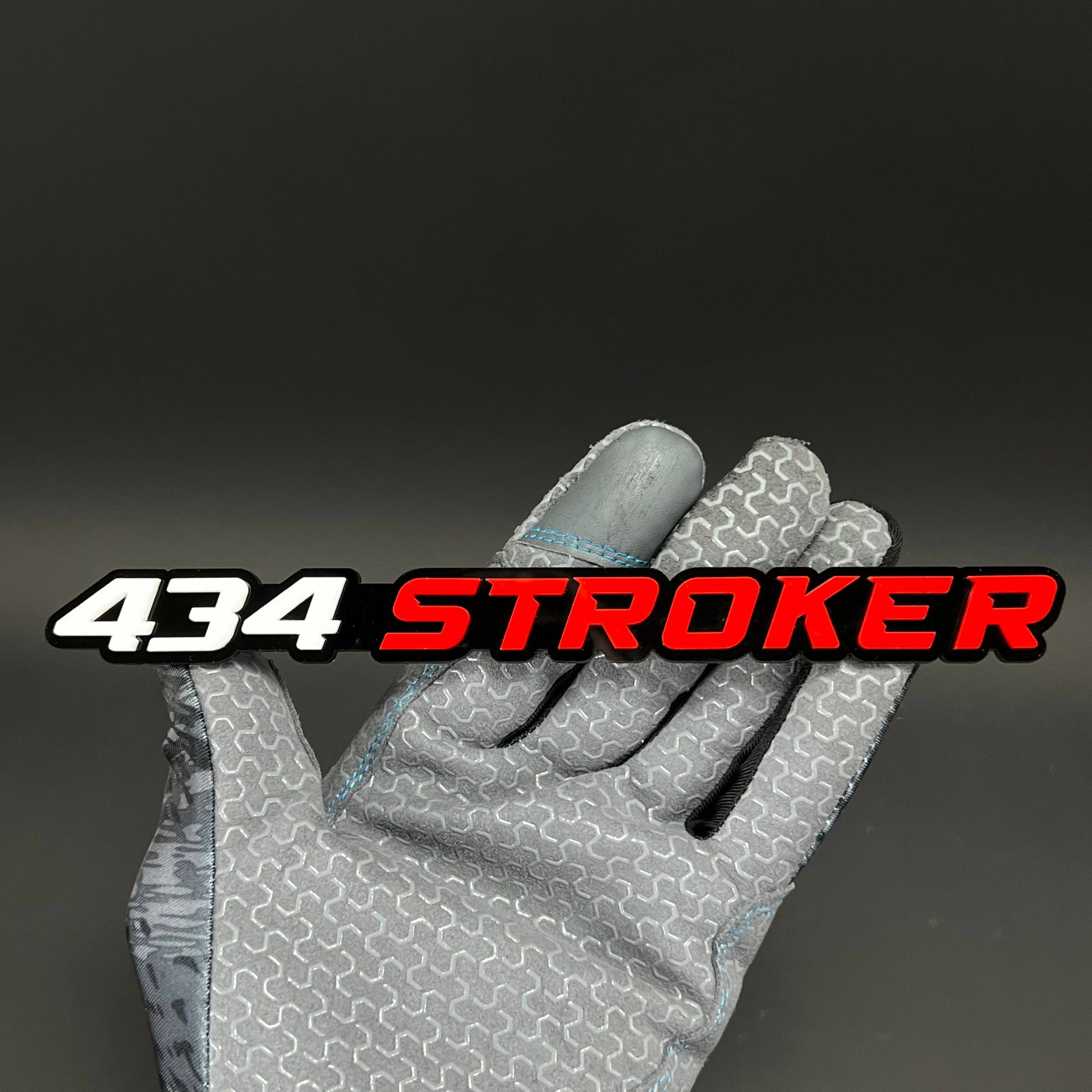 1PC 434 STROKER 3D Acrylic Badge - Car Truck Emblem Fender Sticker
