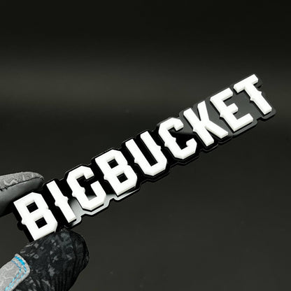 1PC BIGBUCKET 3D Acrylic Badge - Car Truck Emblem Fender Tailgate Trunk Sticker