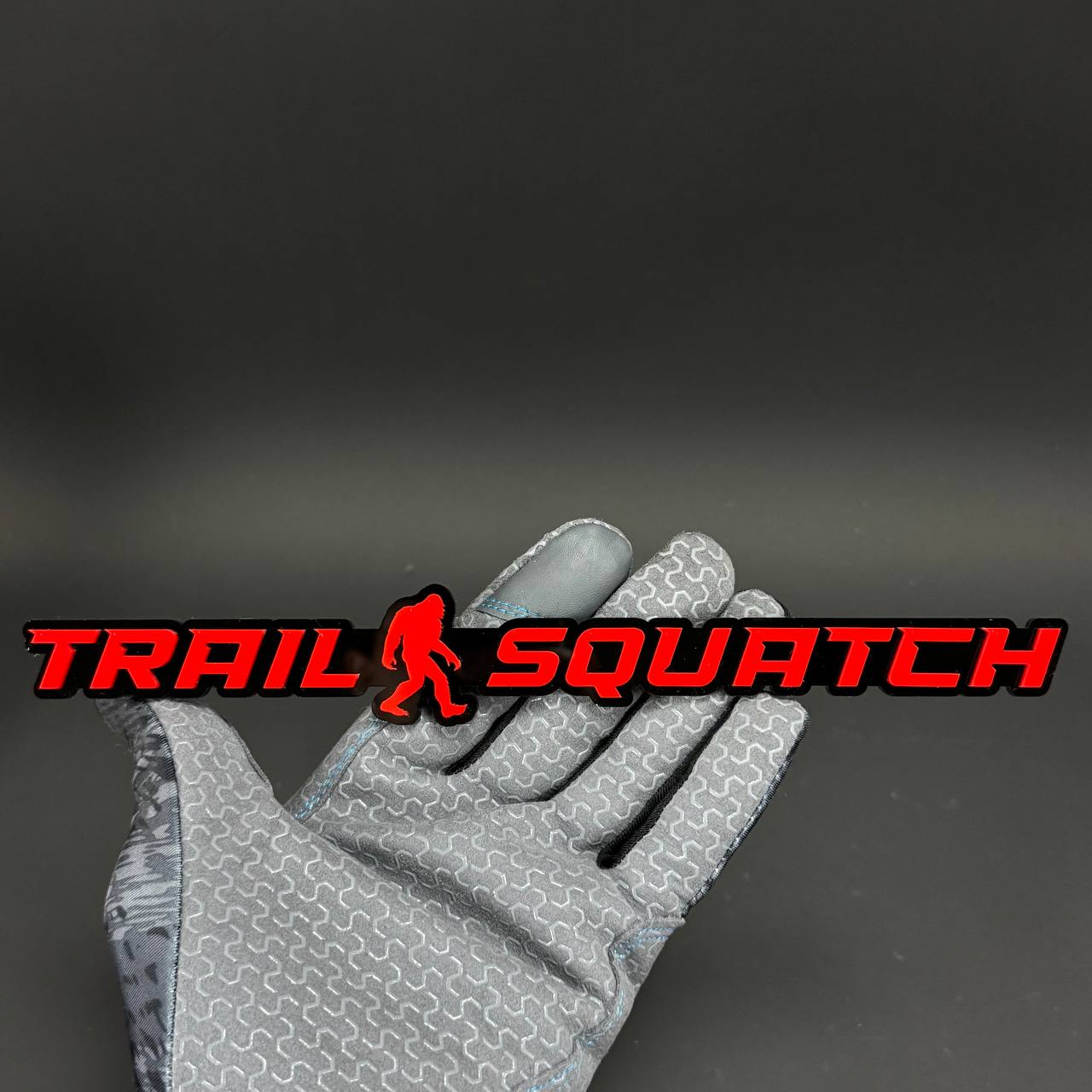 1PC TRAIL SQUATCH 3D Acrylic Badge - Car Truck Emblem Fender Sticker