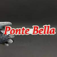 1PC Ponte Bella 3D Acrylic Badge - Car Truck Emblem Fender Sticker