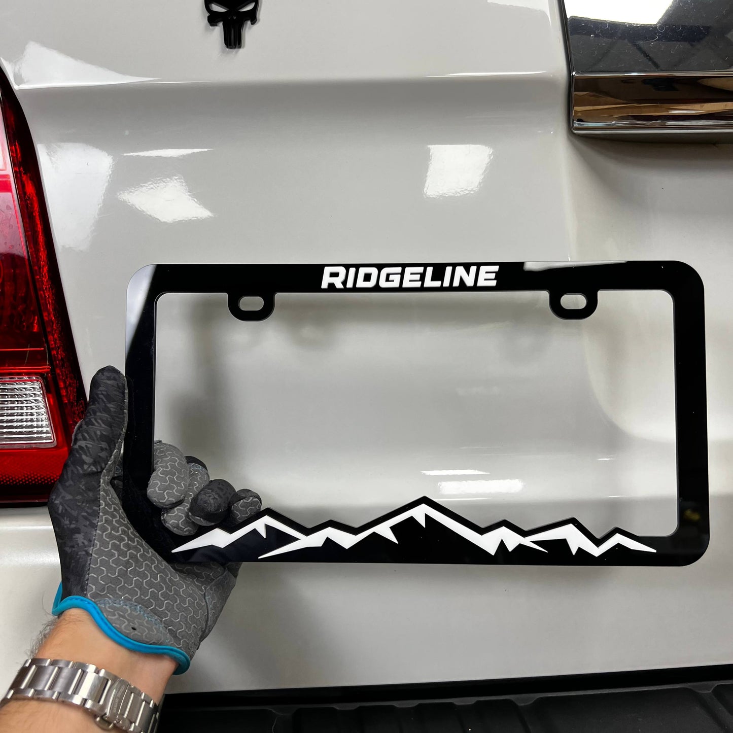 1PC RIDGELINE 3D Acrylic Badge - Car Truck Emblem Fender Tailgate Trunk Sticker