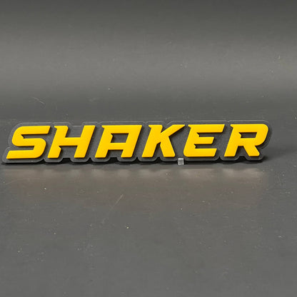 1PC SHAKER 3D Acrylic Badge - Car Truck Emblem Fender Tailgate Trunk Sticker