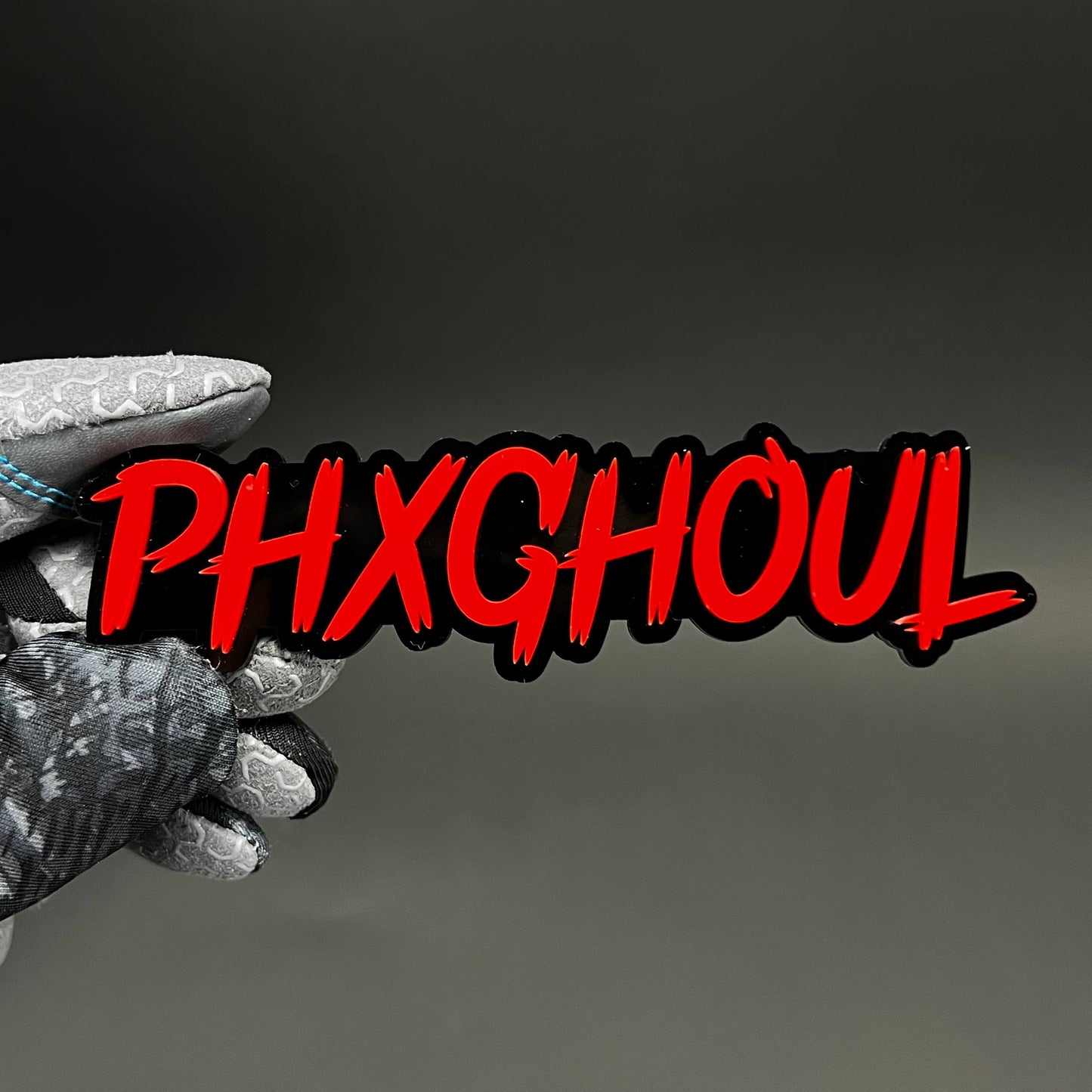 1PC PHXGHOUL 3D Acrylic Badge - Car Truck Emblem Fender Tailgate Trunk Sticker