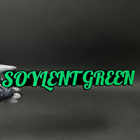 1PC SOYLENT GREEN 3D Acrylic Badge - Car Truck Emblem Fender Sticker