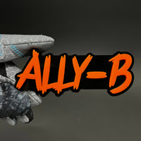1PC ALLY-B 3D Acrylic Badge - Car Truck Emblem Fender Tailgate Trunk Sticker