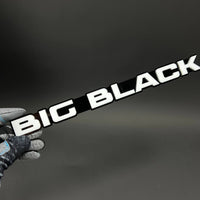 1PC BIG BLACK 3D Acrylic Badge - Car Truck Emblem Fender Tailgate Trunk Sticker