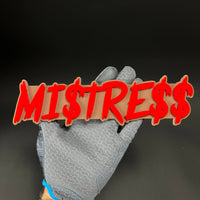 1PC MI$TRE$$ 3D Acrylic Badge - Car Truck Emblem Fender Tailgate Trunk Sticker