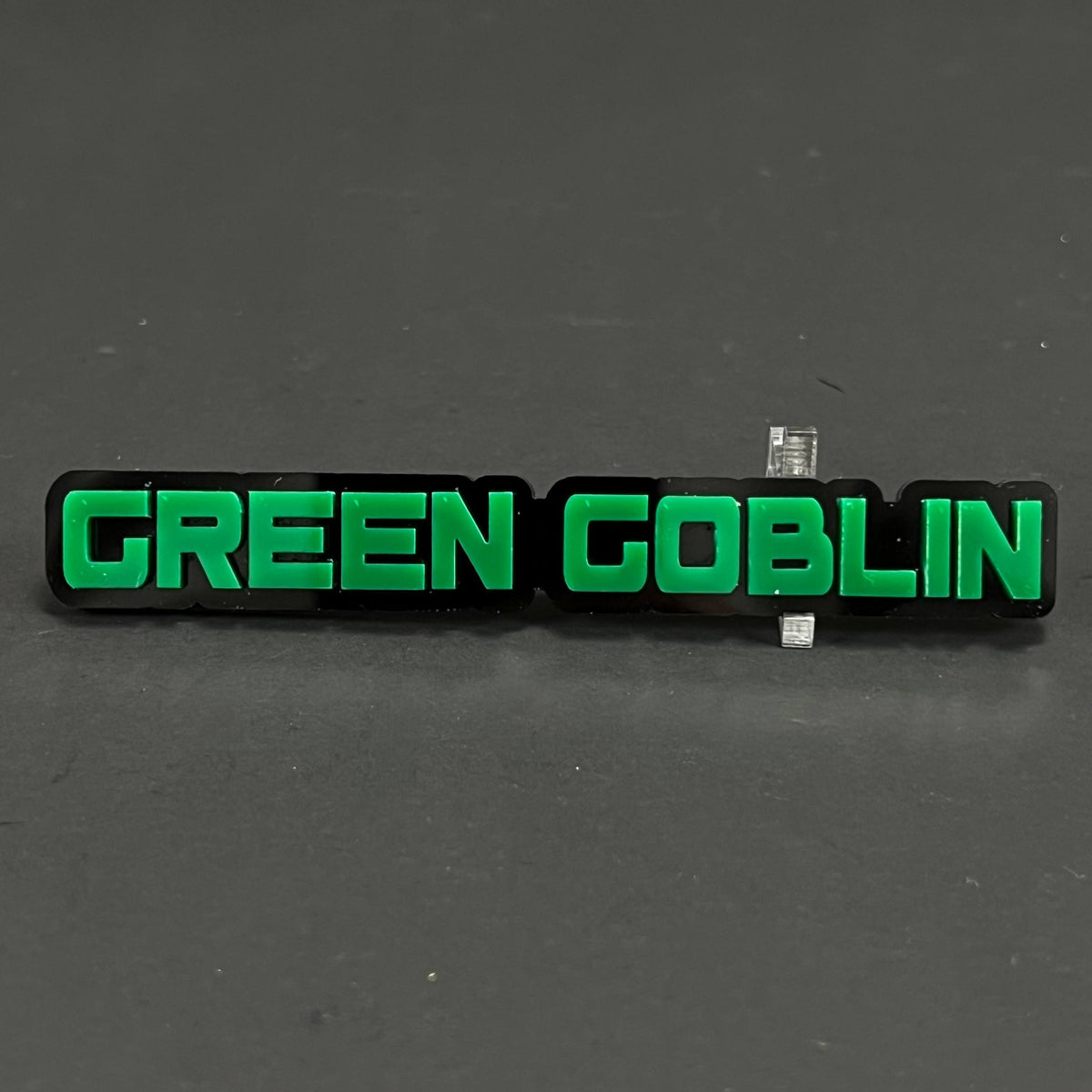 1PC GREEN GOBLIN 3D Acrylic Badge - Car Truck Emblem Fender Sticker