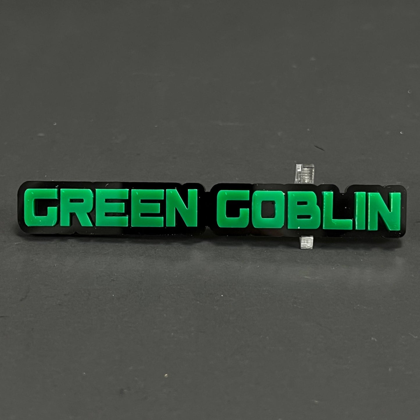 1PC GREEN GOBLIN 3D Acrylic Badge - Car Truck Emblem Fender Sticker