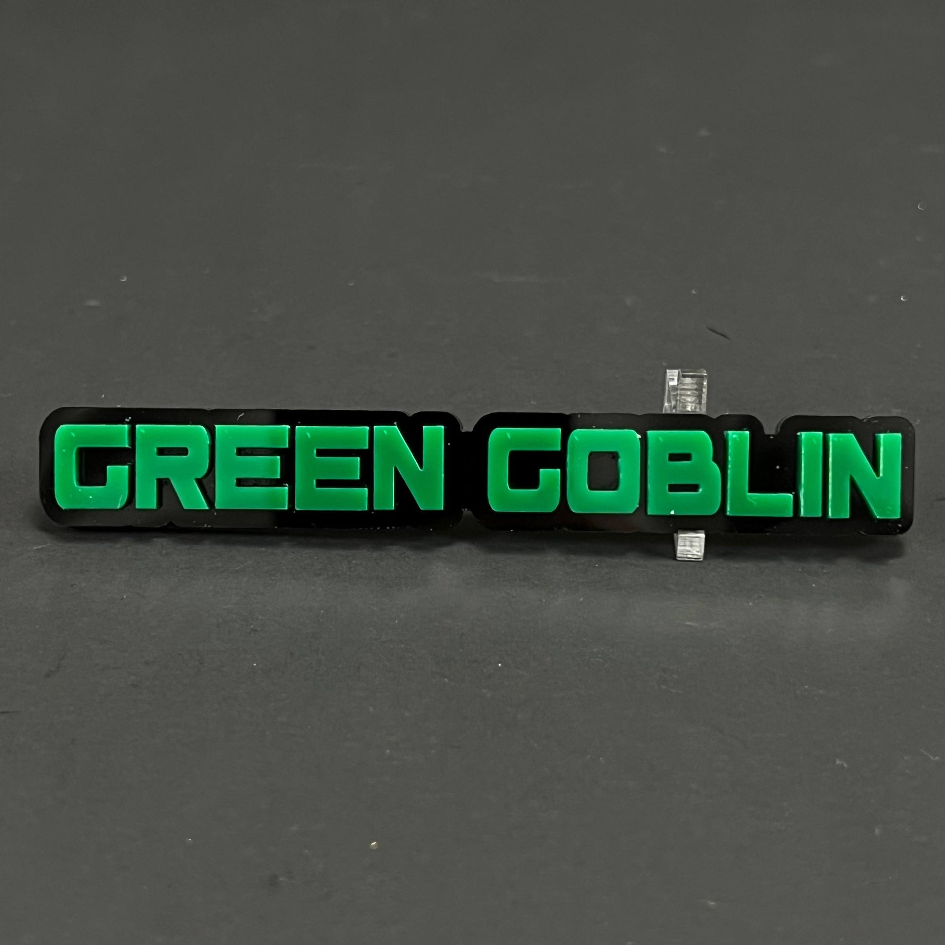 1PC GREEN GOBLIN 3D Acrylic Badge - Car Truck Emblem Fender Sticker