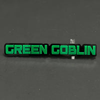 1PC GREEN GOBLIN 3D Acrylic Badge - Car Truck Emblem Fender Sticker