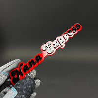 1PC Nana Express 3D Acrylic Badge - Car Truck Emblem Fender Sticker