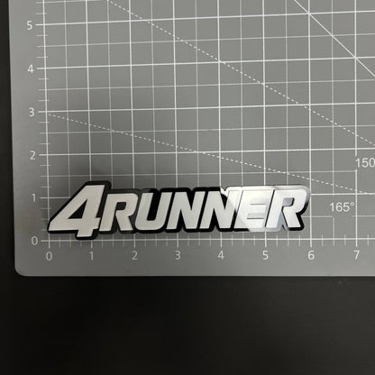1PC 4RUNNER 3D Acrylic Badge - Car Truck Emblem Fender Tailgate Trunk Sticker