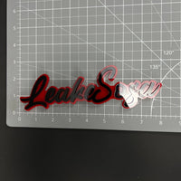 1PC LeakeSuga 3D Acrylic Badge - Car Truck Emblem Fender Tailgate Trunk Sticker