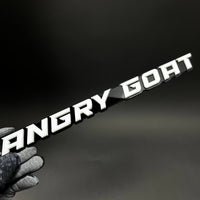 1PC ANGRY GOAT 3D Acrylic Badge - Car Truck Emblem Fender Tailgate Trunk Sticker