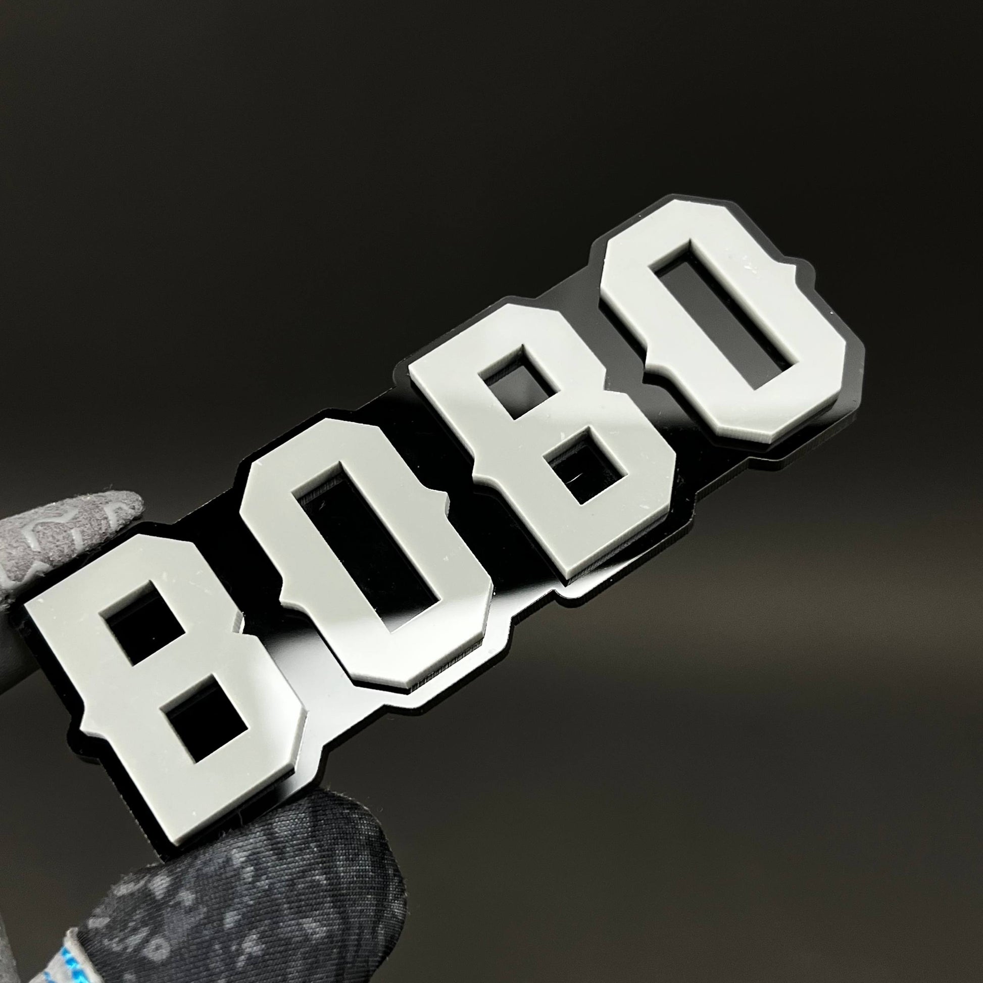 1PC BOBO 3D Acrylic Badge - Car Truck Emblem Fender Tailgate Trunk Sticker