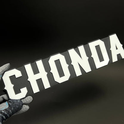 1PC CHONDA 3D Acrylic Badge - Car Truck Emblem Fender Tailgate Trunk Sticker