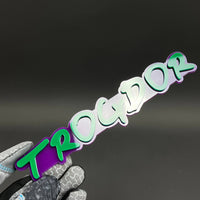 1PC TROGDOR 3D Acrylic Badge - Car Truck Emblem Fender Tailgate Trunk Sticker