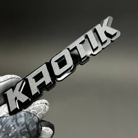 1PC KAOTIK 3D Acrylic Badge - Car Truck Emblem Fender Tailgate Trunk Sticker
