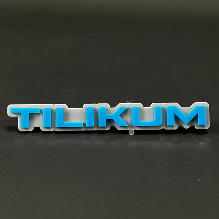 1PC TILIKUM 3D Acrylic Badge - Car Truck Emblem Fender Tailgate Trunk Sticker