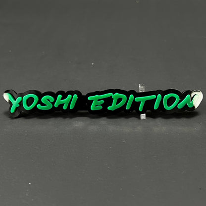 1PC YOSHI EDITION 3D Acrylic Badge - Car Truck Emblem Fender Sticker