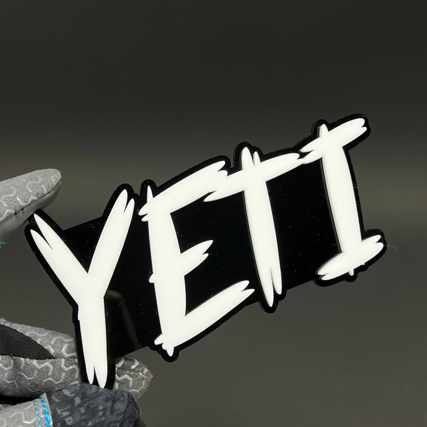 1PC YETI 3D Acrylic Badge - Car Truck Emblem Fender Tailgate Trunk Sticker