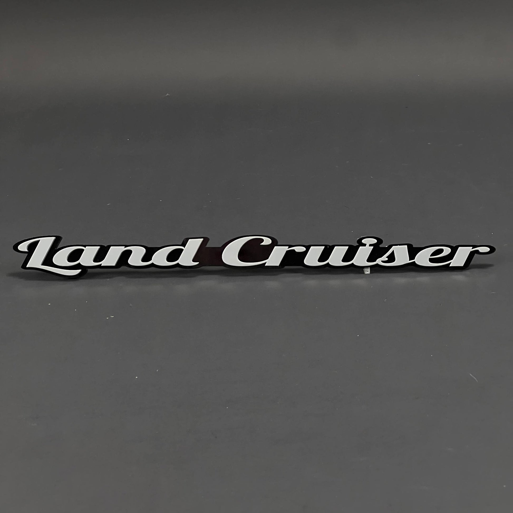 1PC Land Cruiser 3D Acrylic Badge - Car Truck Emblem Fender Sticker