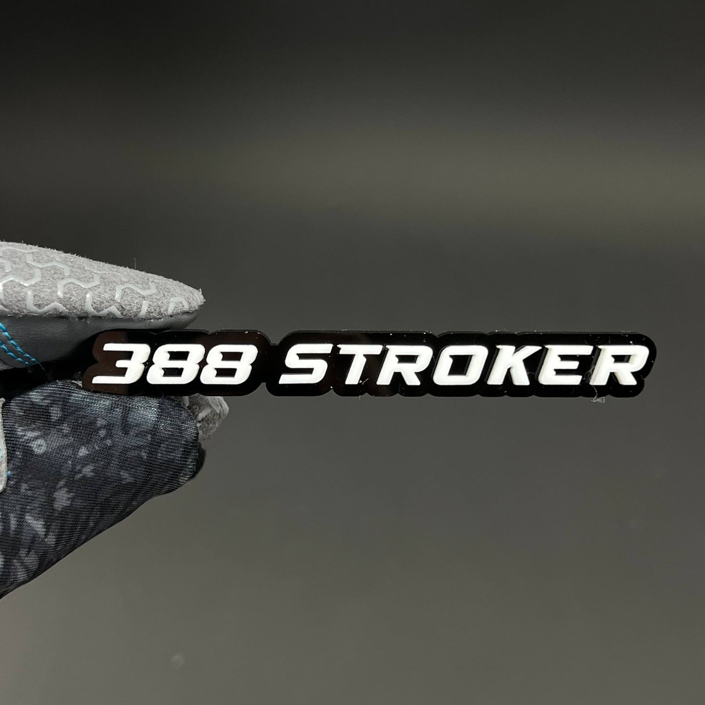 1PC 388 STROKER 3D Acrylic Badge - Car Truck Emblem Fender Sticker