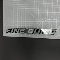 1PC FINE BUILD 3D Acrylic Badge - Car Truck Emblem Fender Tailgate Trunk Sticker