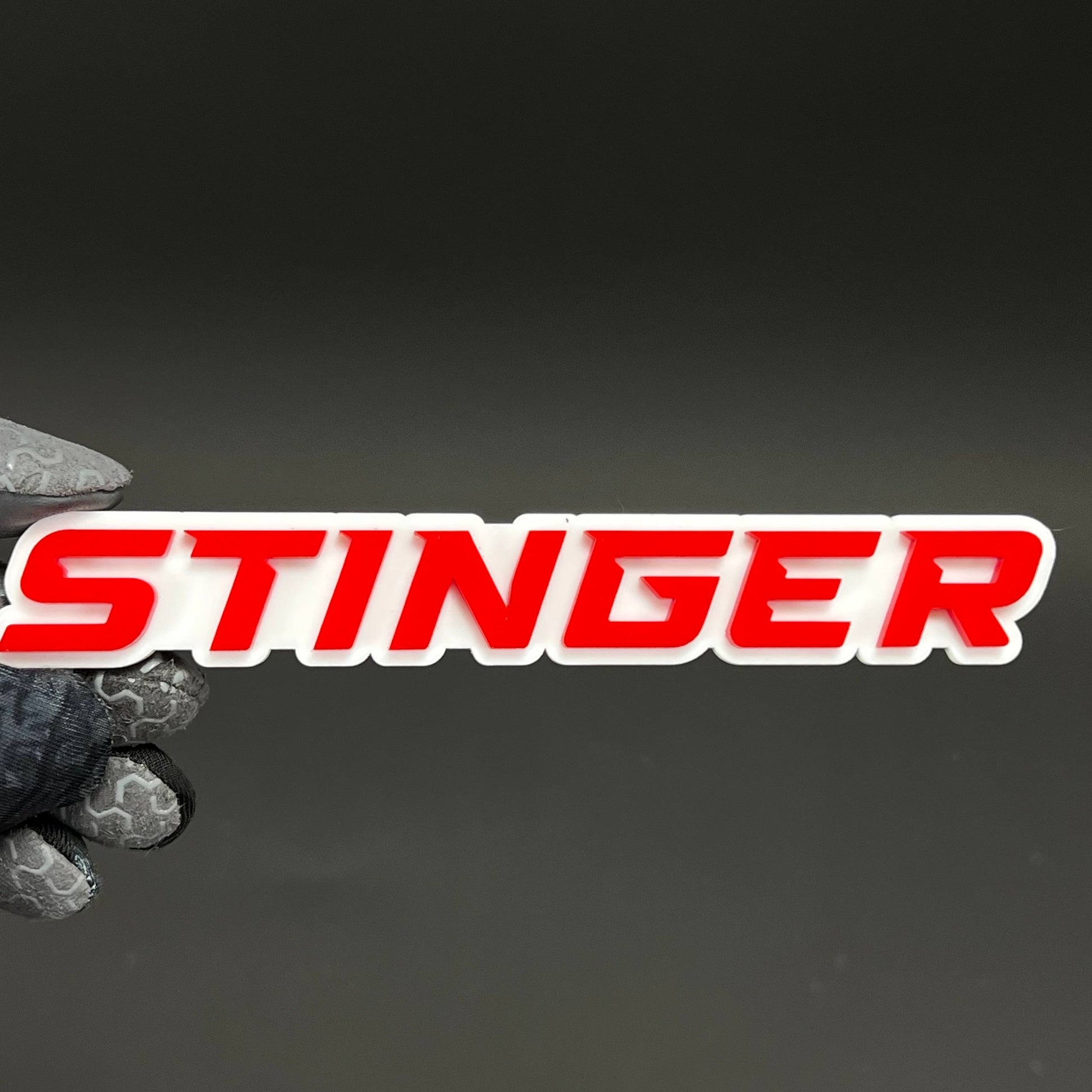 1PC Stinger 3D Acrylic Badge - Car Truck Emblem Fender Tailgate Trunk Sticker