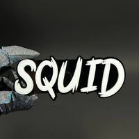 1PC SQUID 3D Acrylic Badge - Car Truck Emblem Fender Tailgate Trunk Sticker