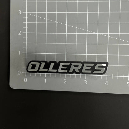 1PC OLLERES 3D Acrylic Badge - Car Truck Emblem Fender Tailgate Trunk Sticker