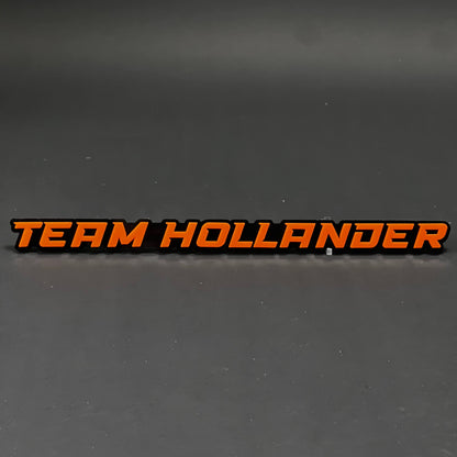 1PC TEAM HOLLANDER 3D Acrylic Badge - Car Truck Emblem Fender Sticker