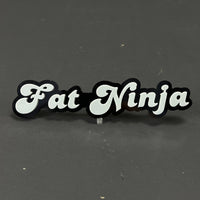 1PC Fat Ninja 3D Acrylic Badge - Car Truck Emblem Fender Tailgate Trunk Sticker