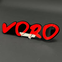 1PC VORO 3D Acrylic Badge - Car Truck Emblem Fender Tailgate Trunk Sticker