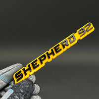 1PC SHEPHERD 92 3D Acrylic Badge - Car Truck Emblem Fender Sticker