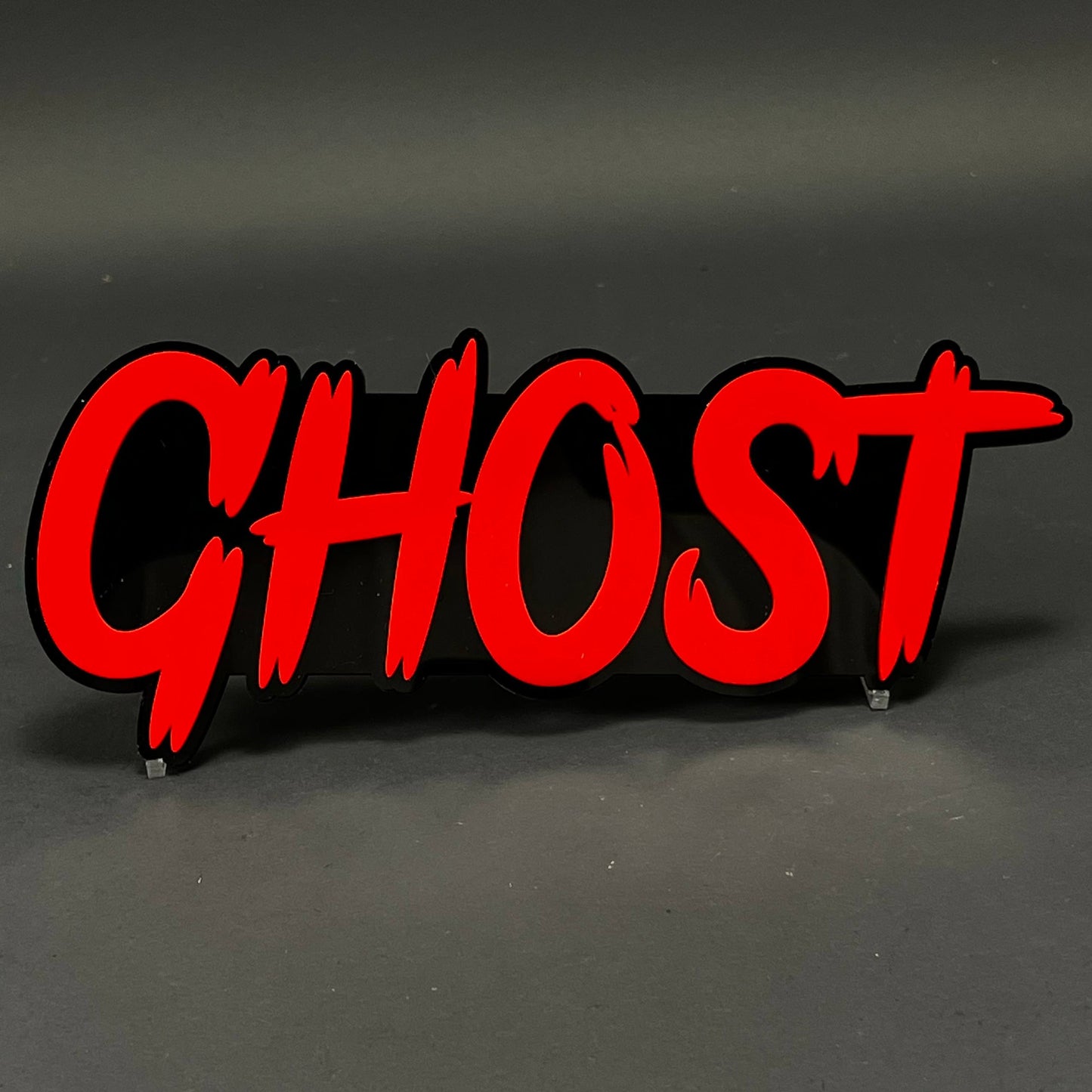 1PC GHOST 3D Acrylic Badge - Car Truck Emblem Fender Tailgate Trunk Sticker