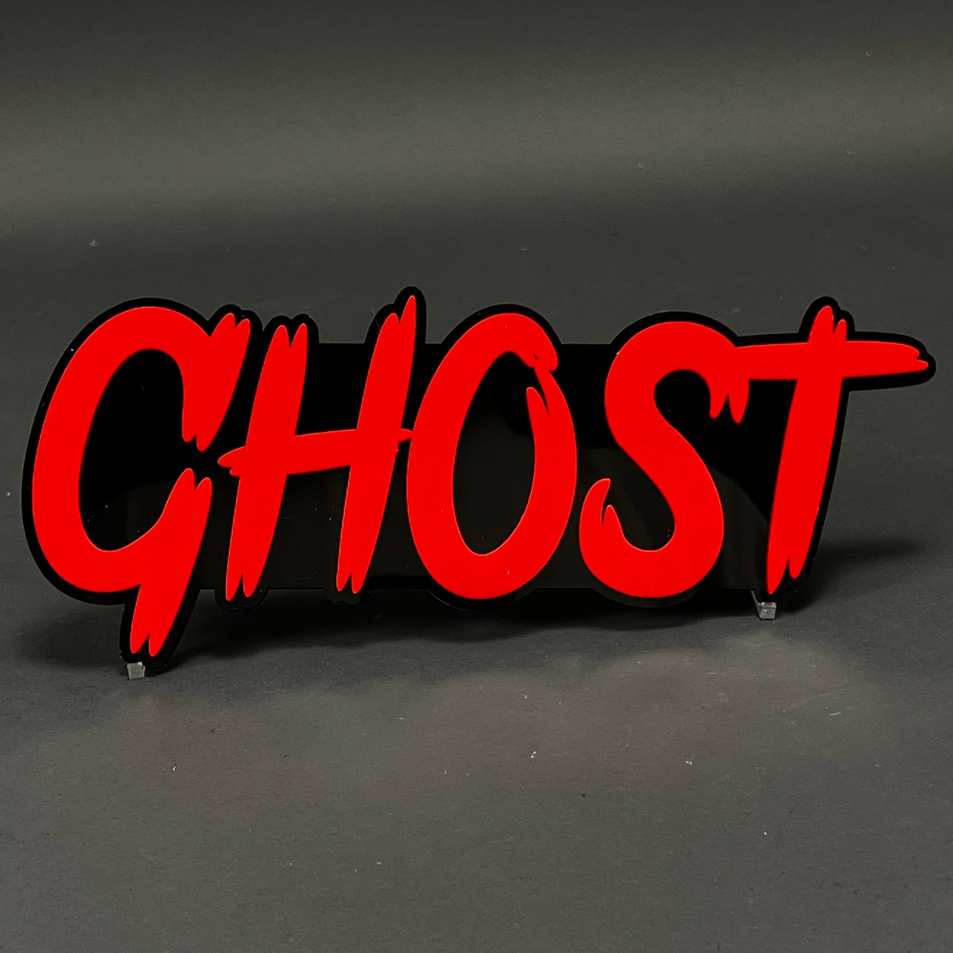 1PC GHOST 3D Acrylic Badge - Car Truck Emblem Fender Tailgate Trunk Sticker