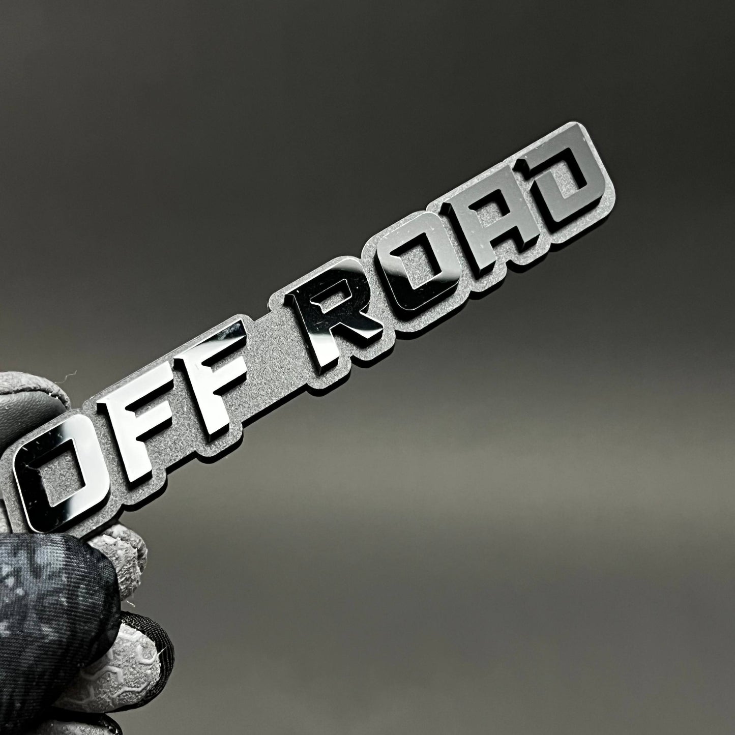 1PC OFF ROAD 3D Acrylic Badge - Car Truck Emblem Fender Tailgate Trunk Sticker