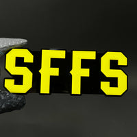 1PC SFFS 3D Acrylic Badge - Car Truck Emblem Fender Tailgate Trunk Sticker