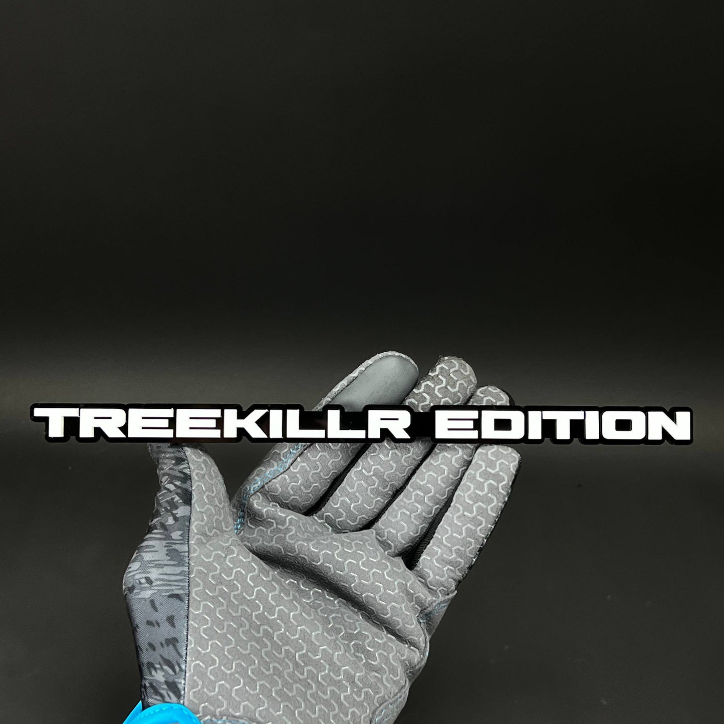 1PC TREEKILLR EDITION 3D Acrylic Badge - Car Truck Emblem Fender Sticker