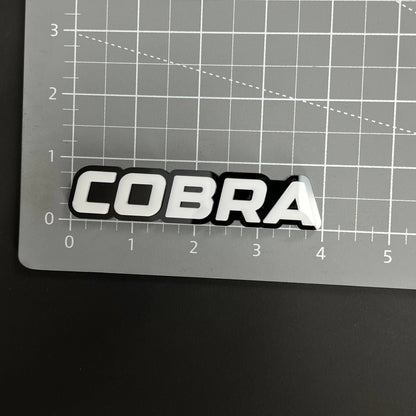 1PC COBRA 3D Acrylic Badge - Car Truck Emblem Fender Tailgate Trunk Sticker