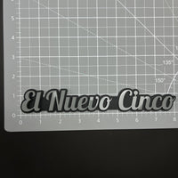 1PC El Nuevo Cinco 3D Acrylic Badge - Car Truck Emblem Fender Sticker