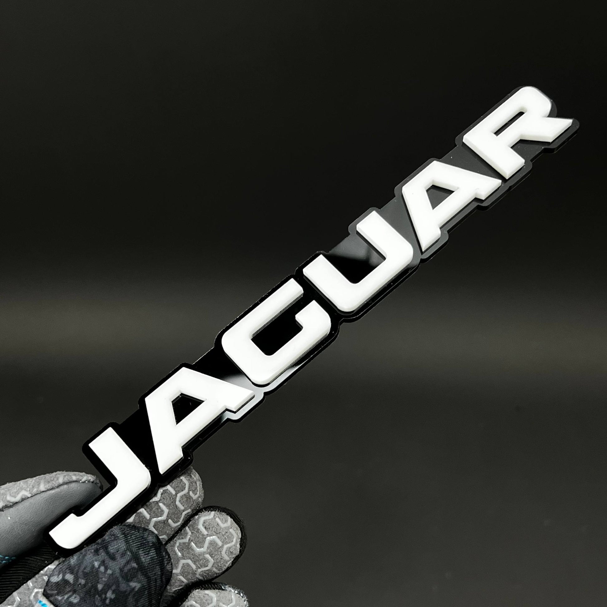 1PC JAGUAR 3D Acrylic Badge - Car Truck Emblem Fender Tailgate Trunk Sticker