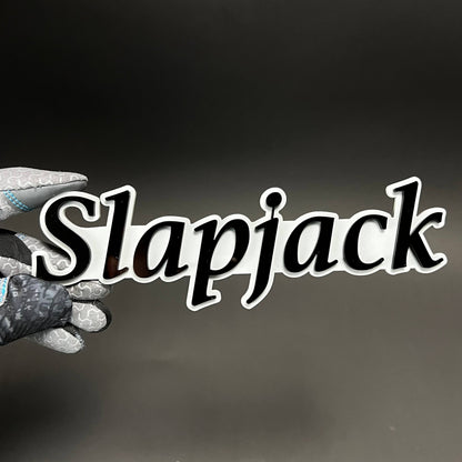 1PC Slapjack 3D Acrylic Badge - Car Truck Emblem Fender Tailgate Trunk Sticker
